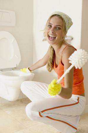 Jak vyčistit toaletu pomocí domácích prostředků