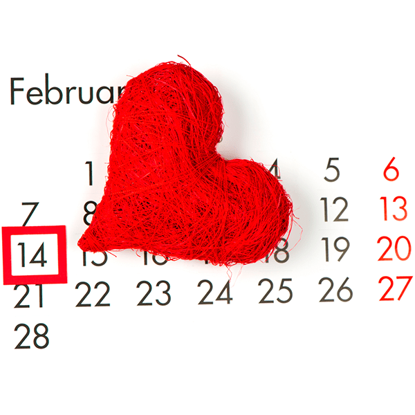 Zeichen für den 14. Februar