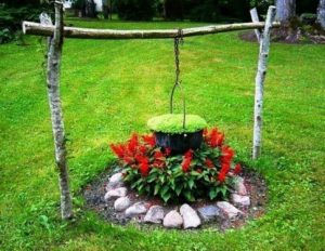 Blomsterhager i landet: typer, hvordan du gjør det selv, planteskjemaer med navn