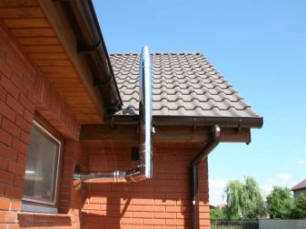 Schornstein für einen Kamin: Gerätediagramme, Typen, Größen, was besser ist, Rohrinstallation und -installation zum Selbermachen