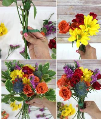 DIY kukkakimppu mestarikurssi