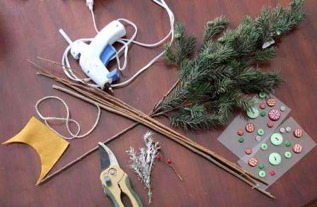 Wie man ein Spielzeug für einen Weihnachtsbaum macht, Meisterklasse