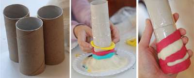 DIY בצק מלח מלאכות צילום צעד אחר צעד לילדים