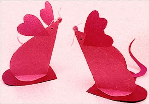 DIY papir valentine med barn