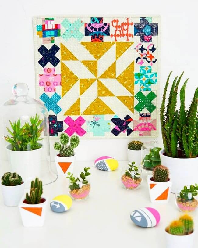 Patchwork-Stil im Interieur