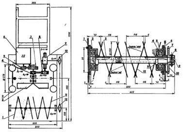 DIY Schneefräse für handgeführten Traktor, Zeichnungen