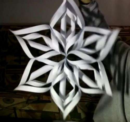 origami -håndverk for det nye året