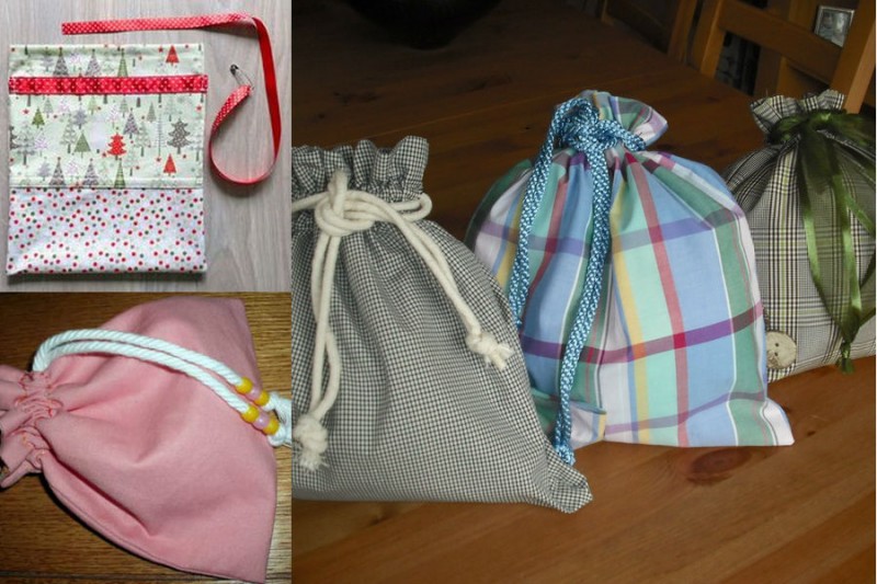 Jak ušít tašku s kravatami - DIY tašky na dárky a bylinky