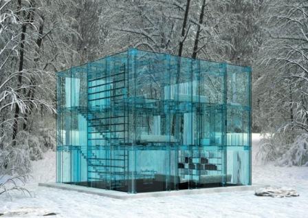 Haus aus Eis