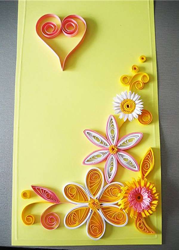 DIY quilling 8. maaliskuuta