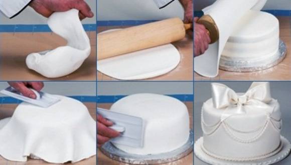 מסטיק לעוגה תוצרת בית: מתכונים שלב אחר שלב, דוגמאות צילום, וידאו