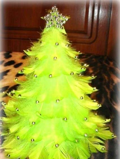 řemeslný vánoční stromeček