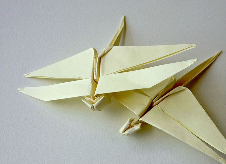 Vážka origami