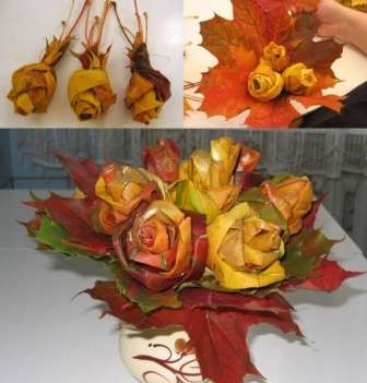 DIY řemesla z podzimního listí