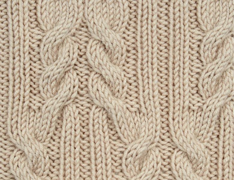 Dichte Häkel- oder Strickmuster mit Diagrammen und Beschreibungen