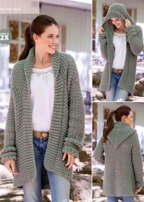 Häkelanleitung für warme Pullover