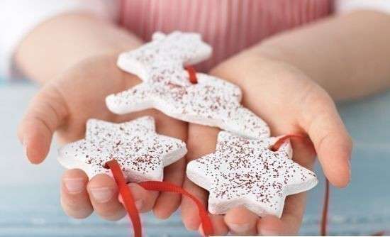 DIY vánoční řemesla ze slaného těsta