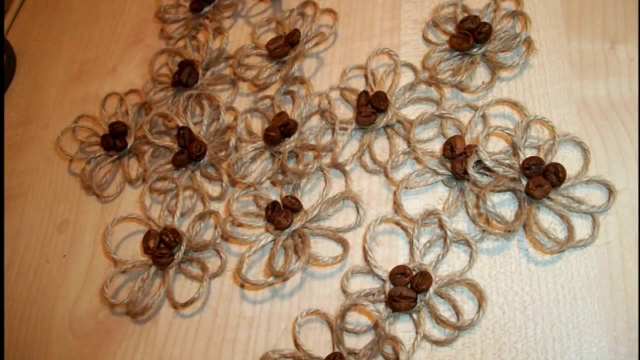 DIY jutová řemesla krok za krokem: snadné pokyny s fotografiemi a popisy