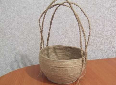 DIY jutová řemesla krok za krokem: snadné pokyny s fotografiemi a popisy