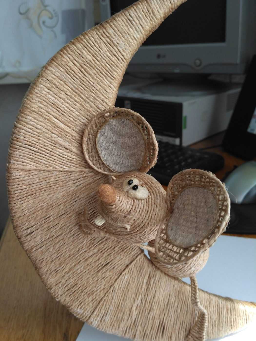 DIY jutová řemesla krok za krokem: snadné pokyny s fotografiemi a popisy