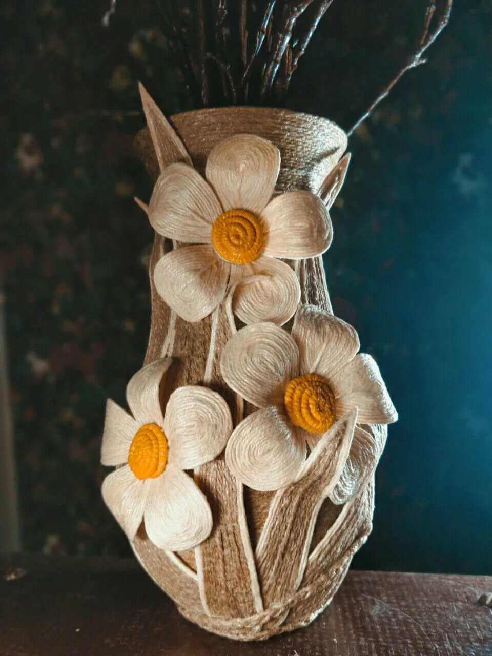 DIY jutová řemesla krok za krokem: snadné pokyny s fotografiemi a popisy