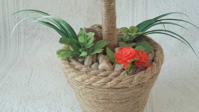DIY jutová řemesla krok za krokem: snadné pokyny s fotografiemi a popisy