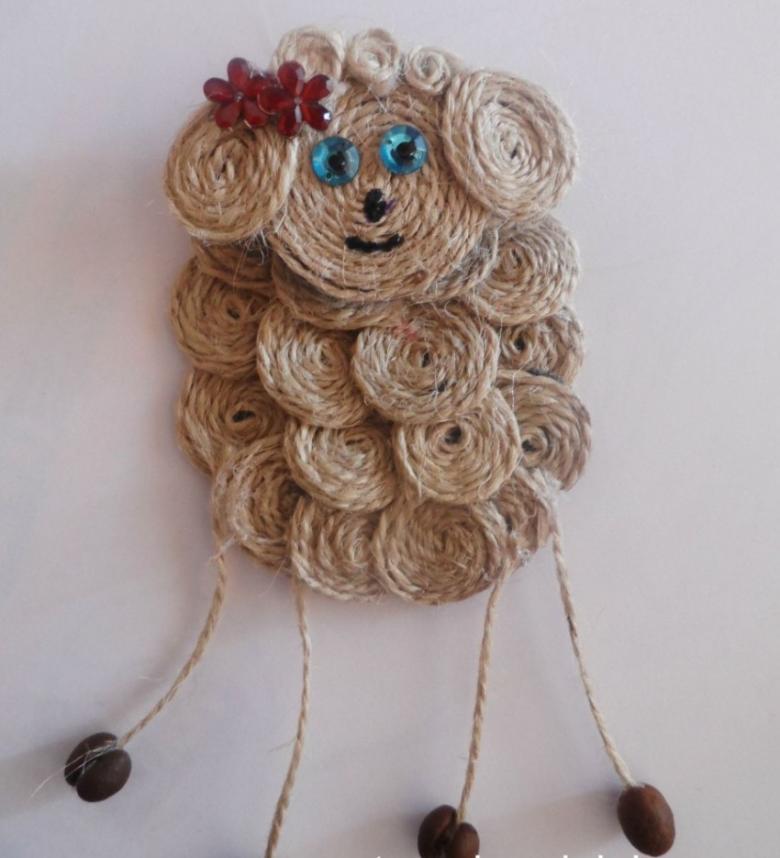 DIY jutová řemesla krok za krokem: snadné pokyny s fotografiemi a popisy