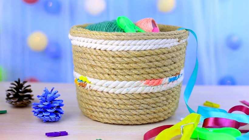 DIY jutová řemesla krok za krokem: snadné pokyny s fotografiemi a popisy