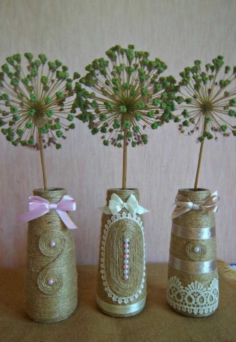 DIY jutová řemesla krok za krokem: snadné pokyny s fotografiemi a popisy