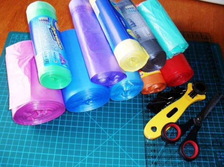 Basteln aus Plastiktüten – interessante Ideen mit Schritt-für-Schritt-Beschreibung