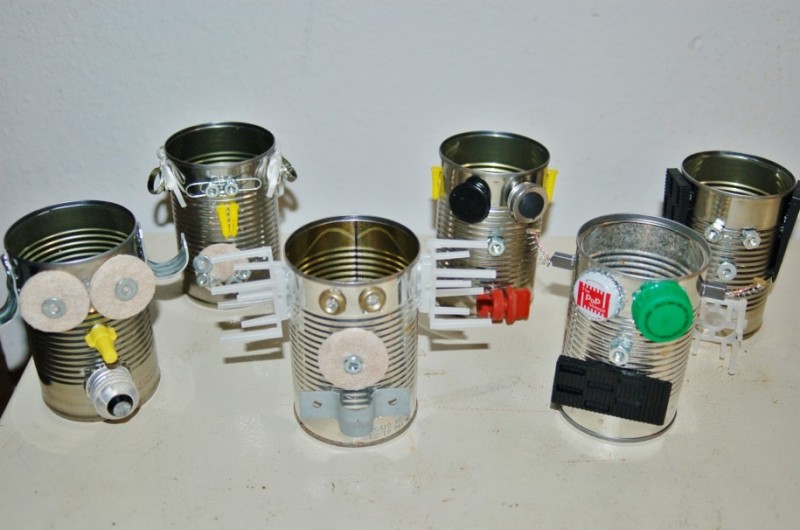 Mit den eigenen Händen aus Blechdosen und verschiedenen Deckeln basteln - Dekoideen und Einsatzmöglichkeiten handlicher Materialien, Fotobeispiele, Videos