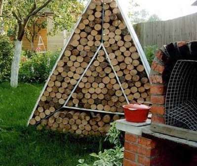 DIY Holzstapel