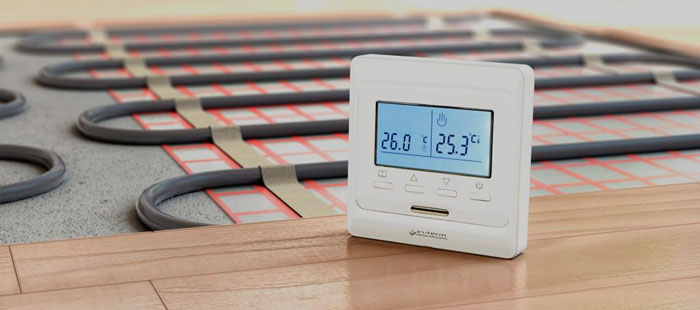 Thermostat für warmen Boden