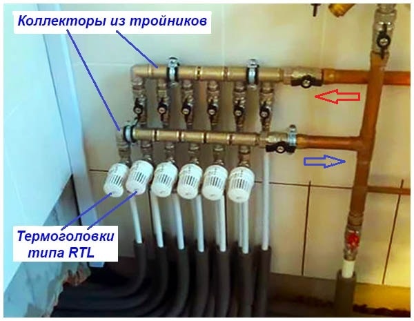 Napájení obvodů z kotle pomocí hlav RTL